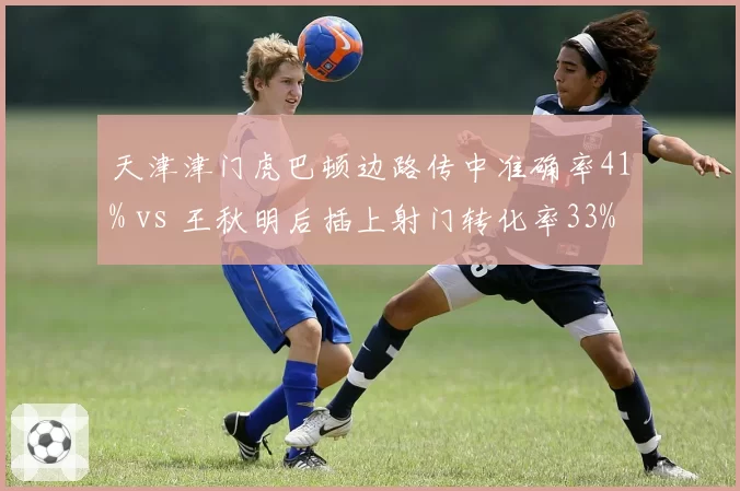 天津津门虎巴顿边路传中准确率41% vs 王秋明后插上射门转化率33%，进攻套路单一化隐忧